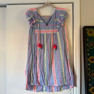 Vineyard Vines Striped Dress/Swim Coverup